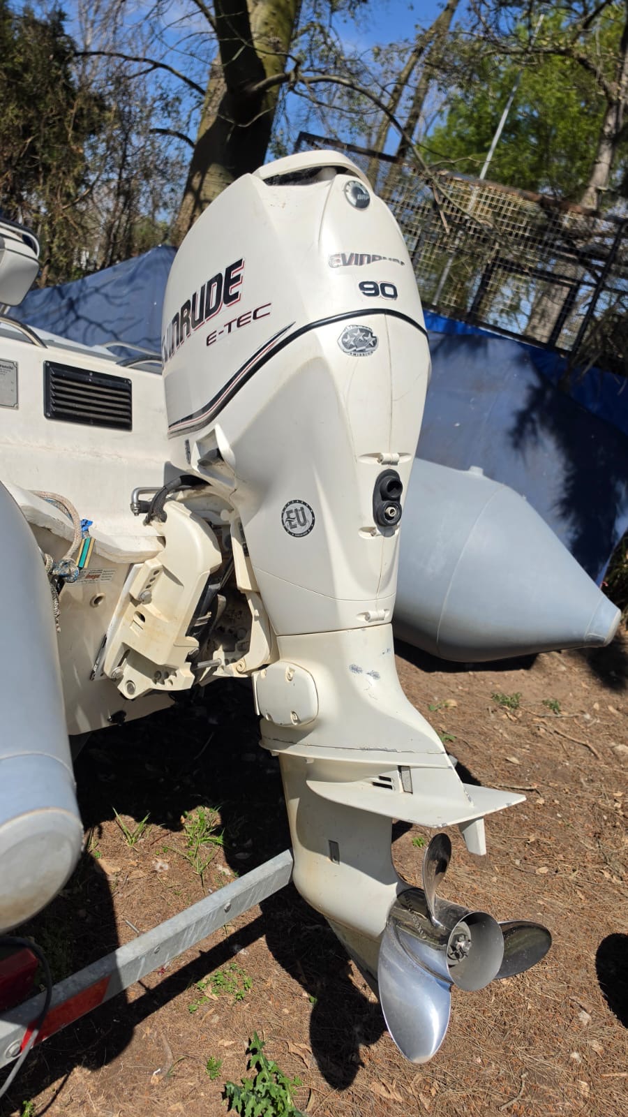 Semirrigido Marsopa 5,00 2011 Evinrude e-tec 90 hp
